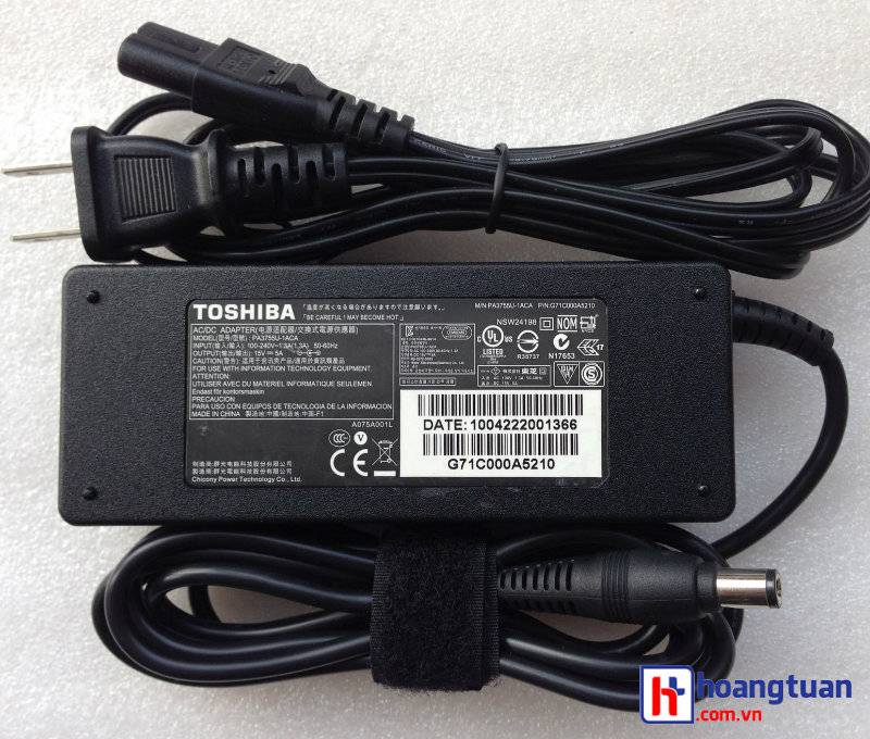 Adapter Toshiba 15V - 5A