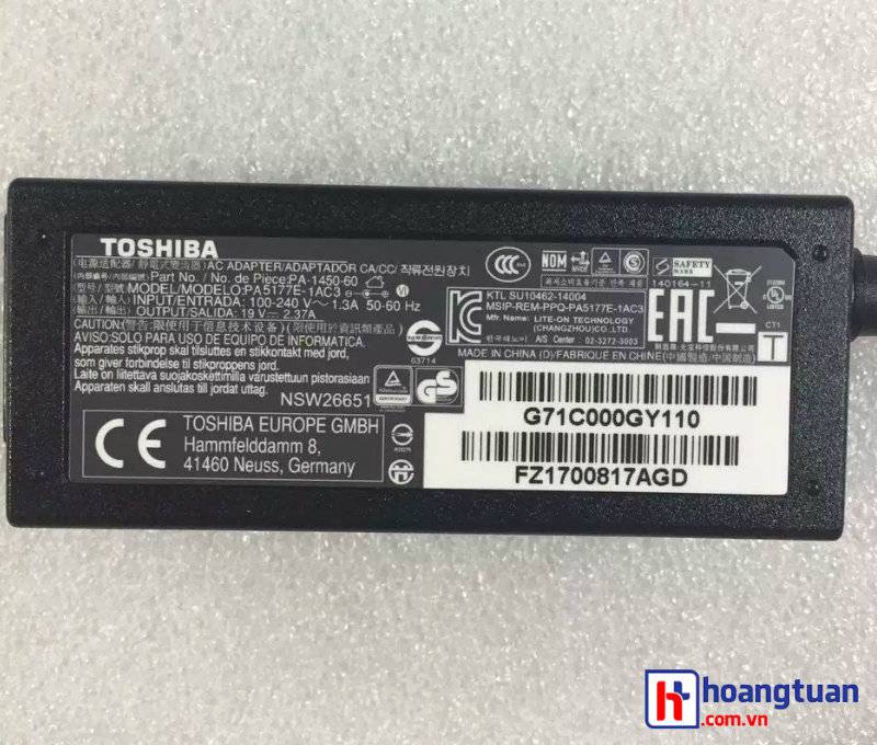 Sạc Toshiba Satellite U920 U920T U920T-10F U920T-109