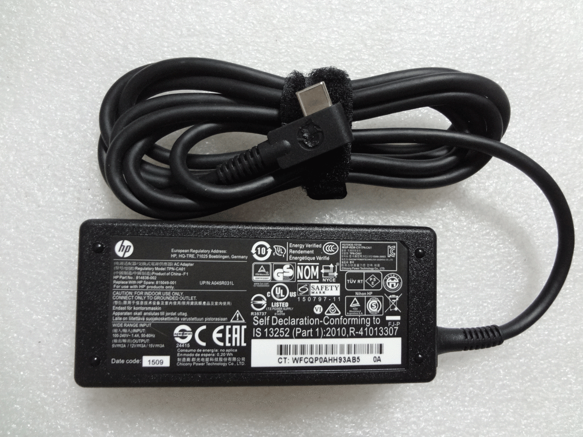 Adapter For HP 45W USB Type-C USB-C