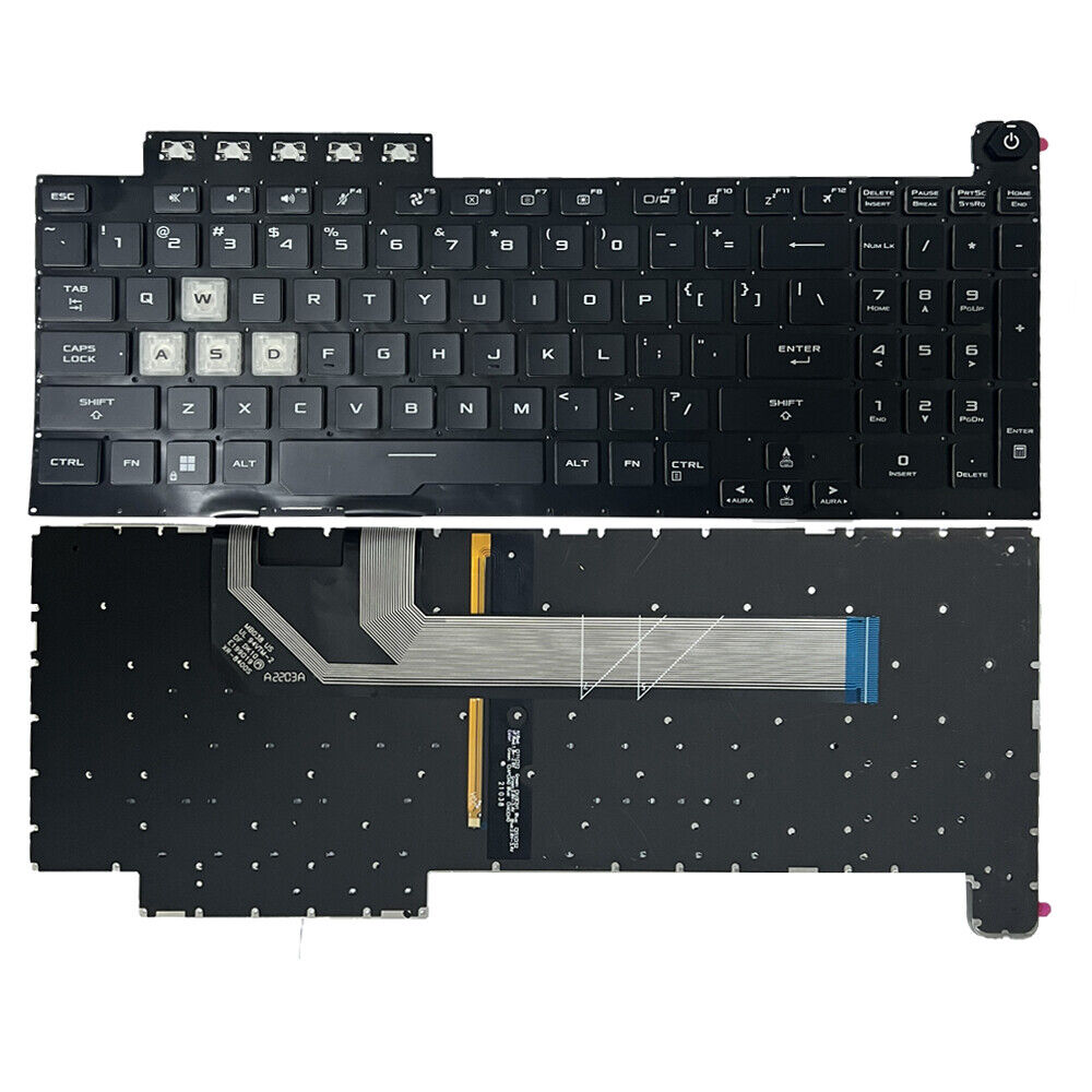 Laptop Palmrest Top with Illuminated Keyboard 3BBKXTAJN00 For ASUS Laptop Palmrest Top with Illuminated Keyboard 3BBKXTAJN00 For ASUS