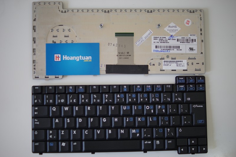 Bàn phím HP Compaq NX6105 NX6115 NC6200 NC6230 NC6300 NC6320 NC6310