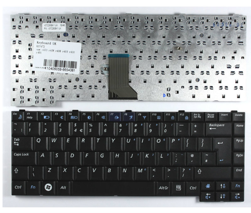 R458 Bàn phím Samsung R453 R458 R408| hoangtuan.com.vn