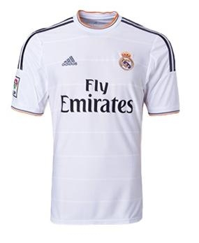 Áo bóng đá Real Madrid sân nhà 2013-2014