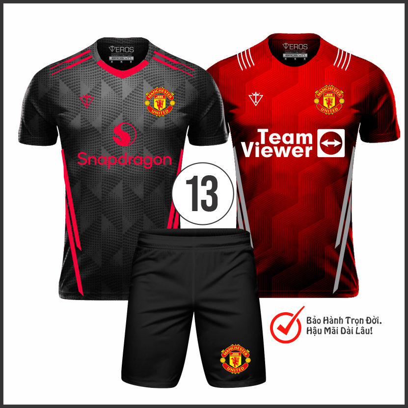 COMBO  Manchester United (MU)  WIN 8 (Đen - Đỏ)- MÃ 13