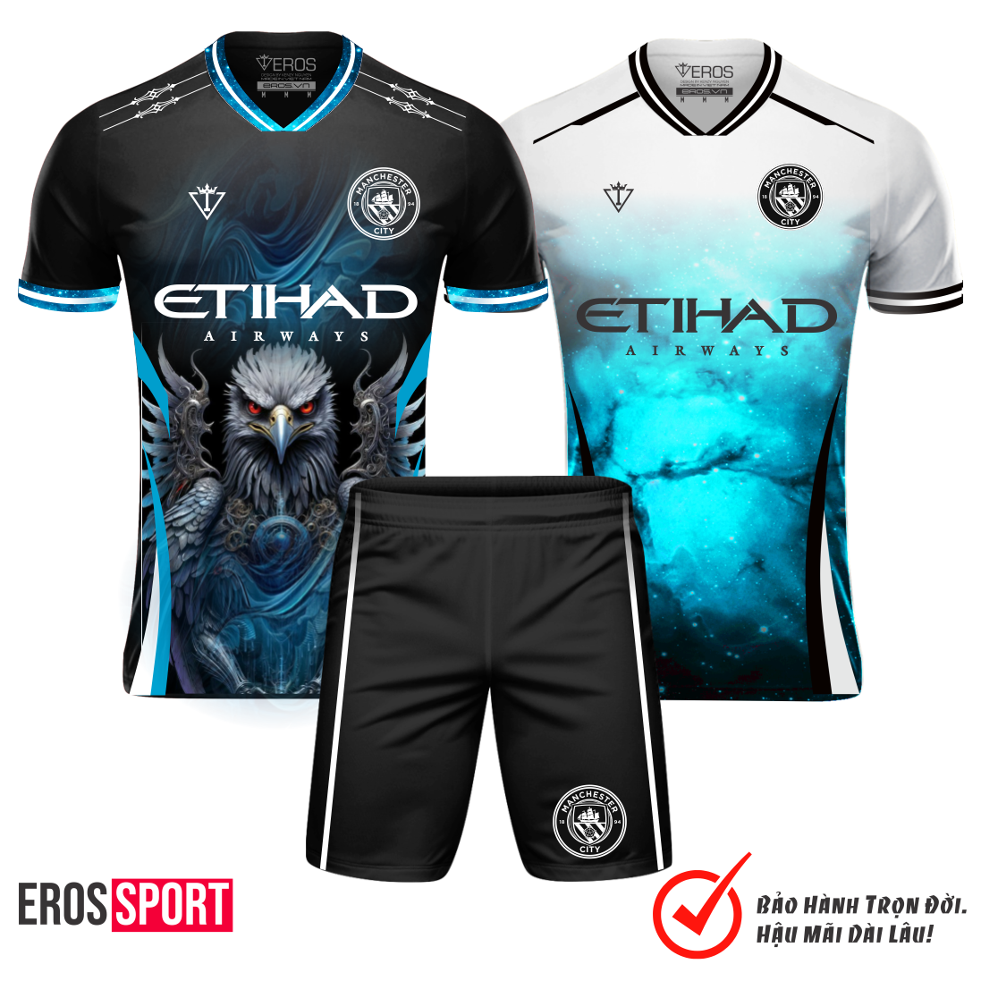 COMBO BỘ BÓNG ĐÁ MANCHESTER CITY T18