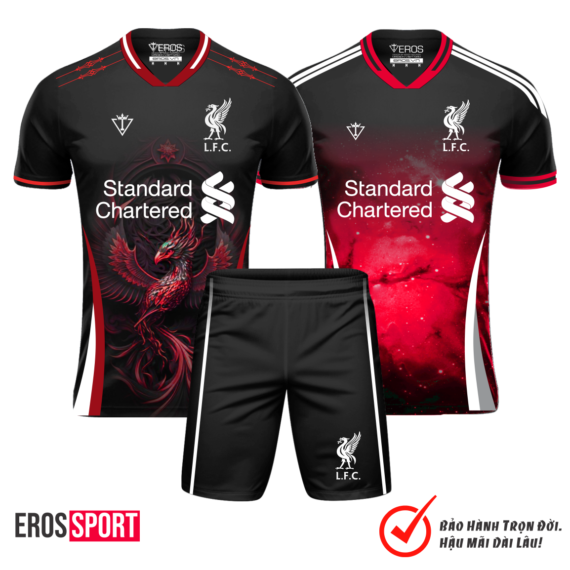 COMBO BỘ BÓNG ĐÁ LIVERPOOL T18