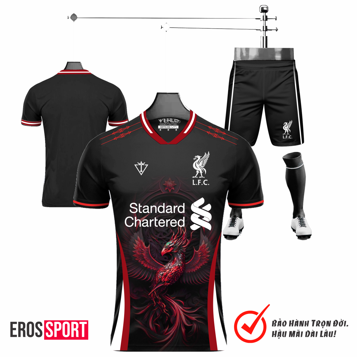 Bộ quần áo bóng đá Liverpool - T18