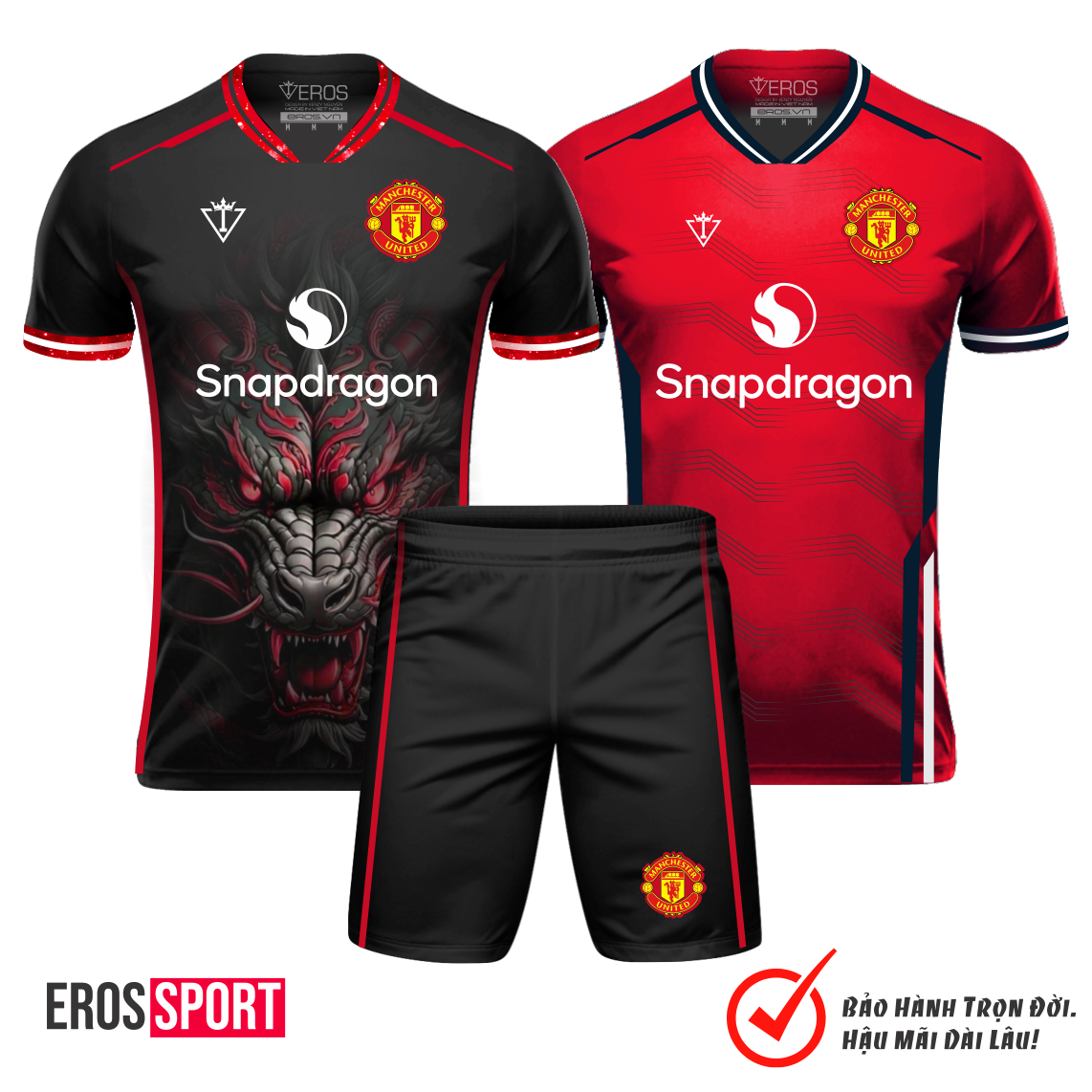 COMBO BỘ BÓNG ĐÁ MANCHESTER UNITED T18
