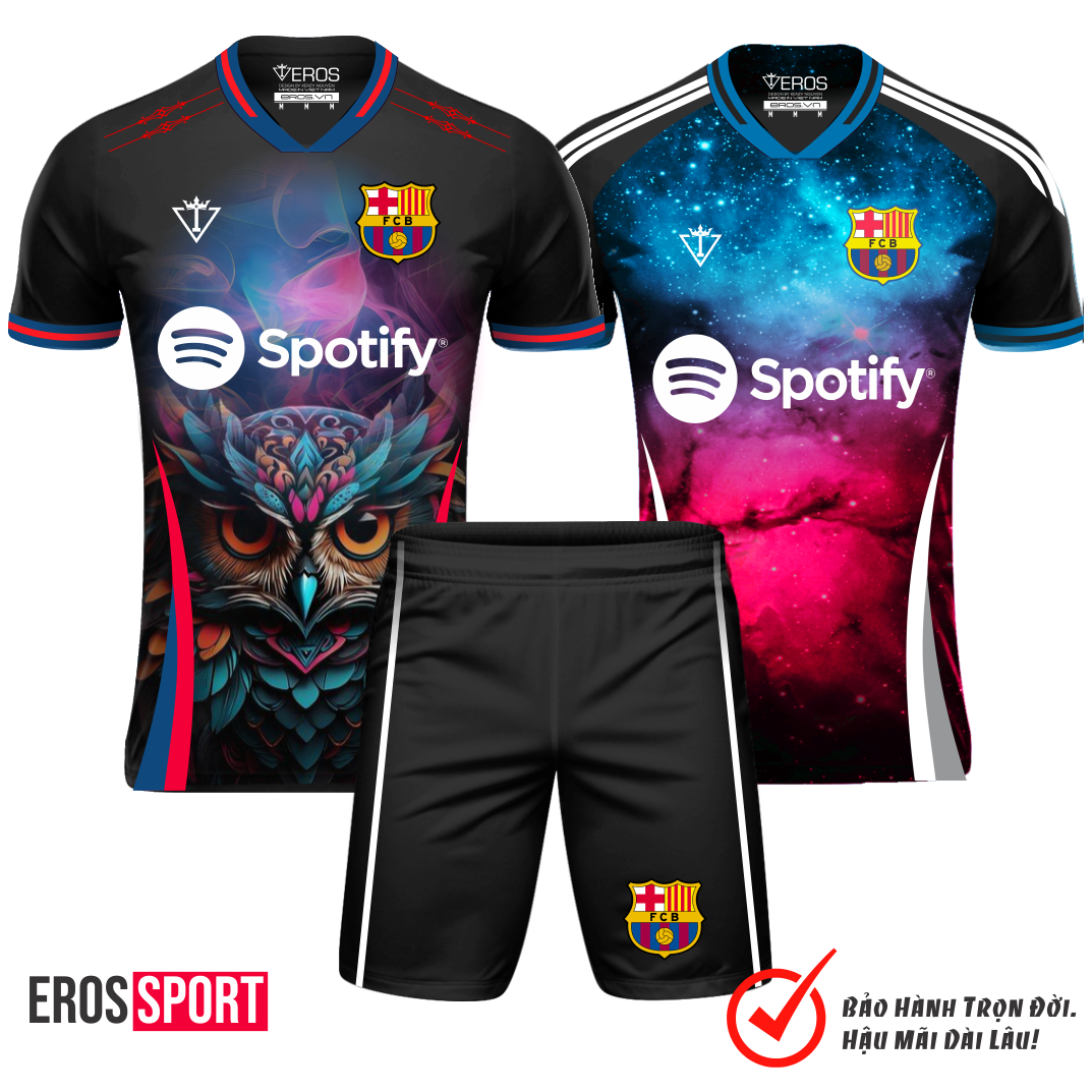 COMBO BỘ BÓNG ĐÁ BARCELONA T18