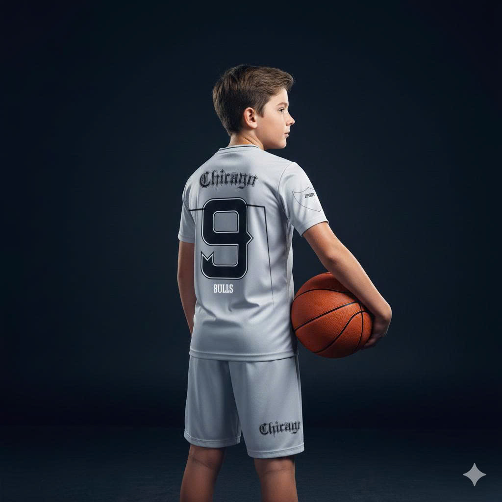 ĐỒ TRẺ EM-GĐ11 CHICAGO XÁM