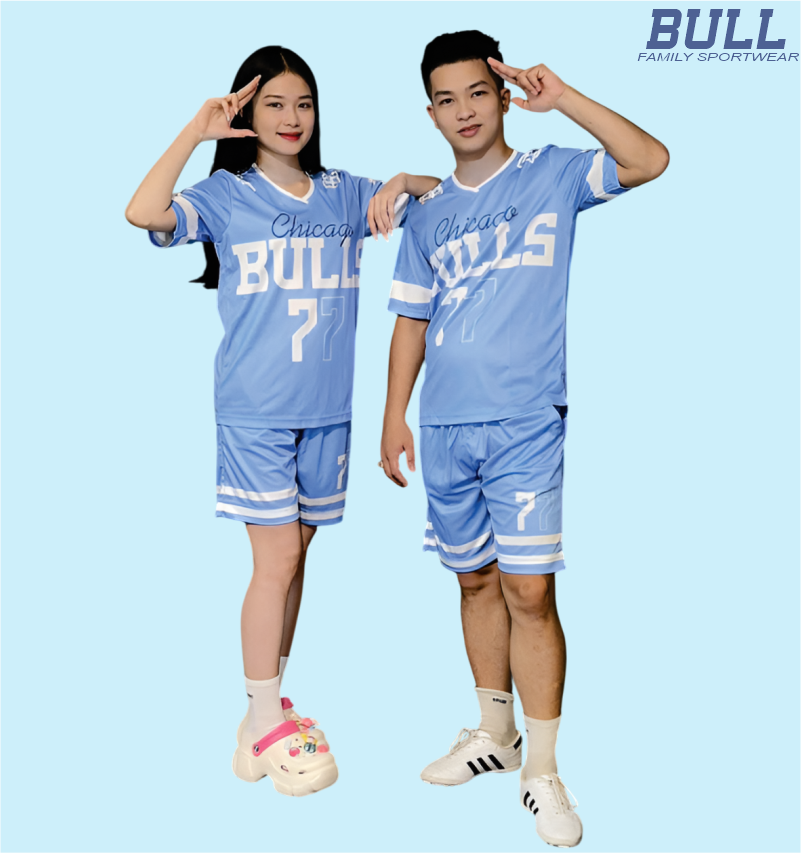 BỘ ĐỒ THỂ THAO GIA ĐÌNH-GĐ13 XANH DƯƠNG