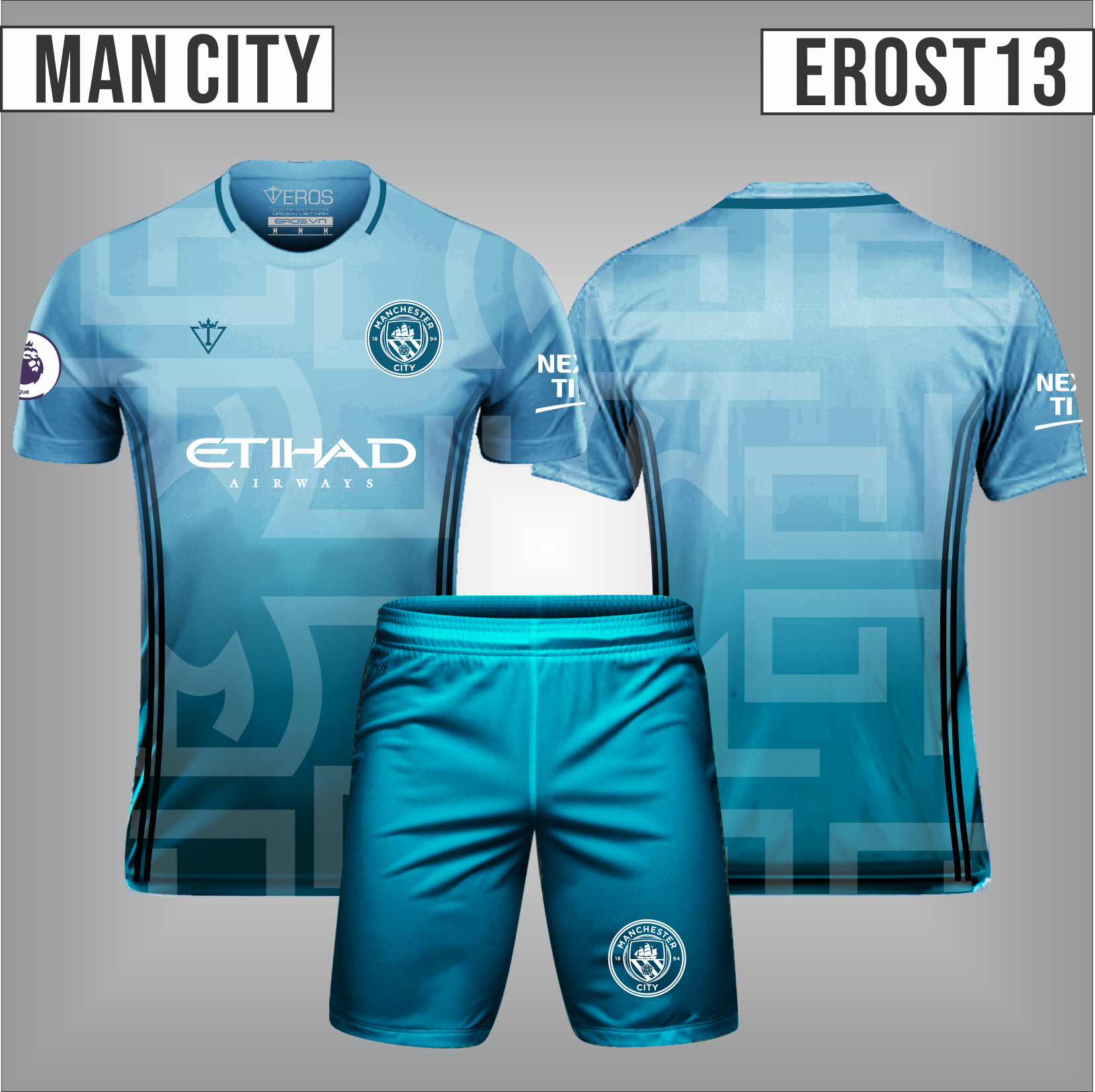 ÁO CLB MANCHESTER CITY T13