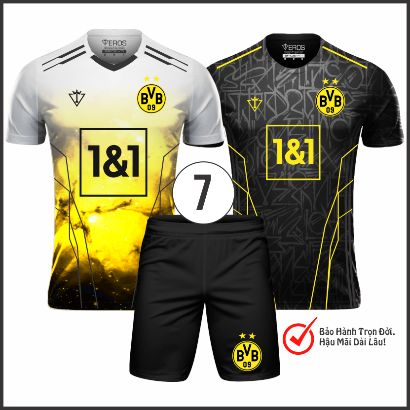 COMBO DORTMUND WIN 8 (Vàng - Đen)- MÃ 7