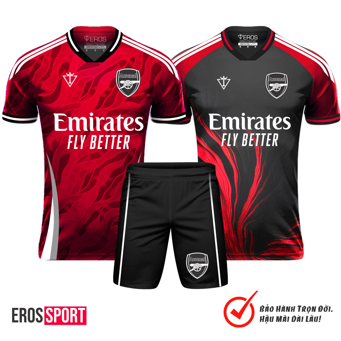 COMBO BỘ BÓNG ĐÁ ARSENAL TL01