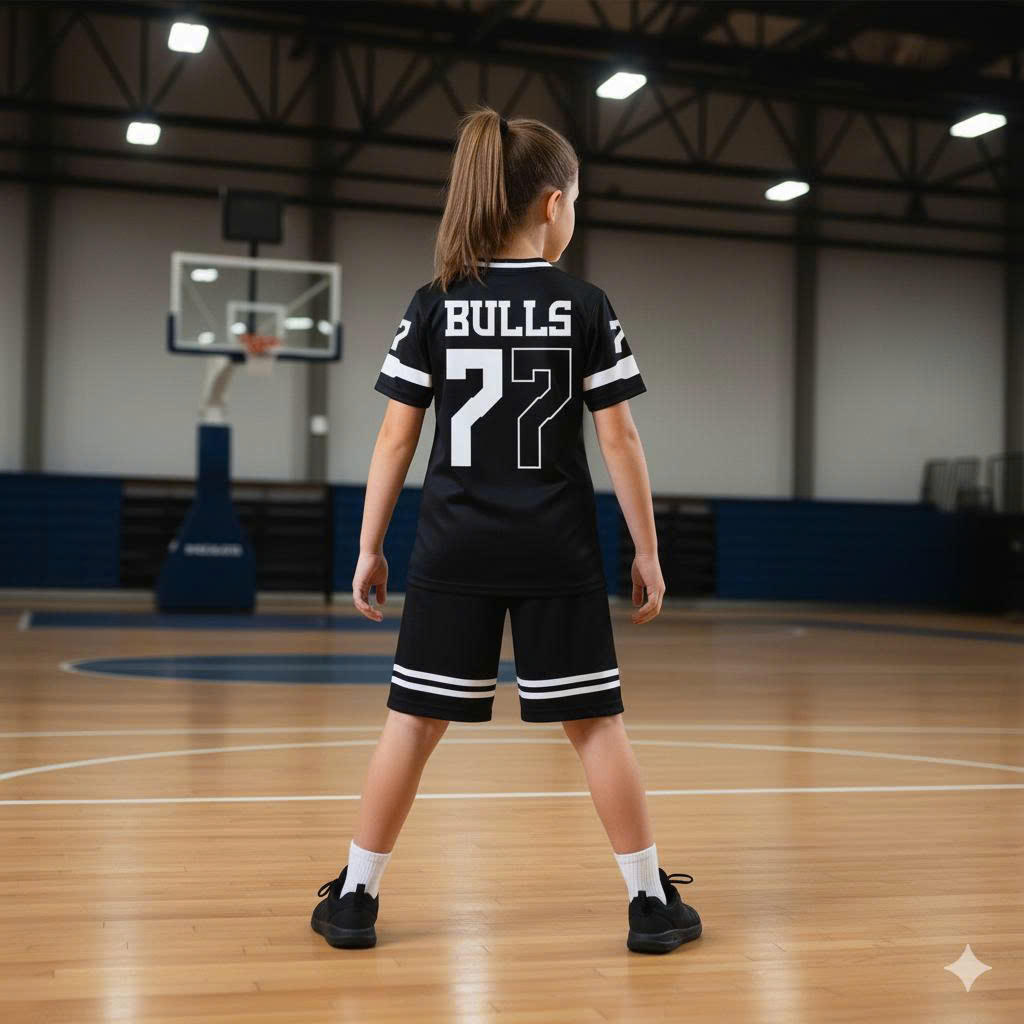 ĐỒ TRẺ EM-GĐ13 BULLS ĐEN