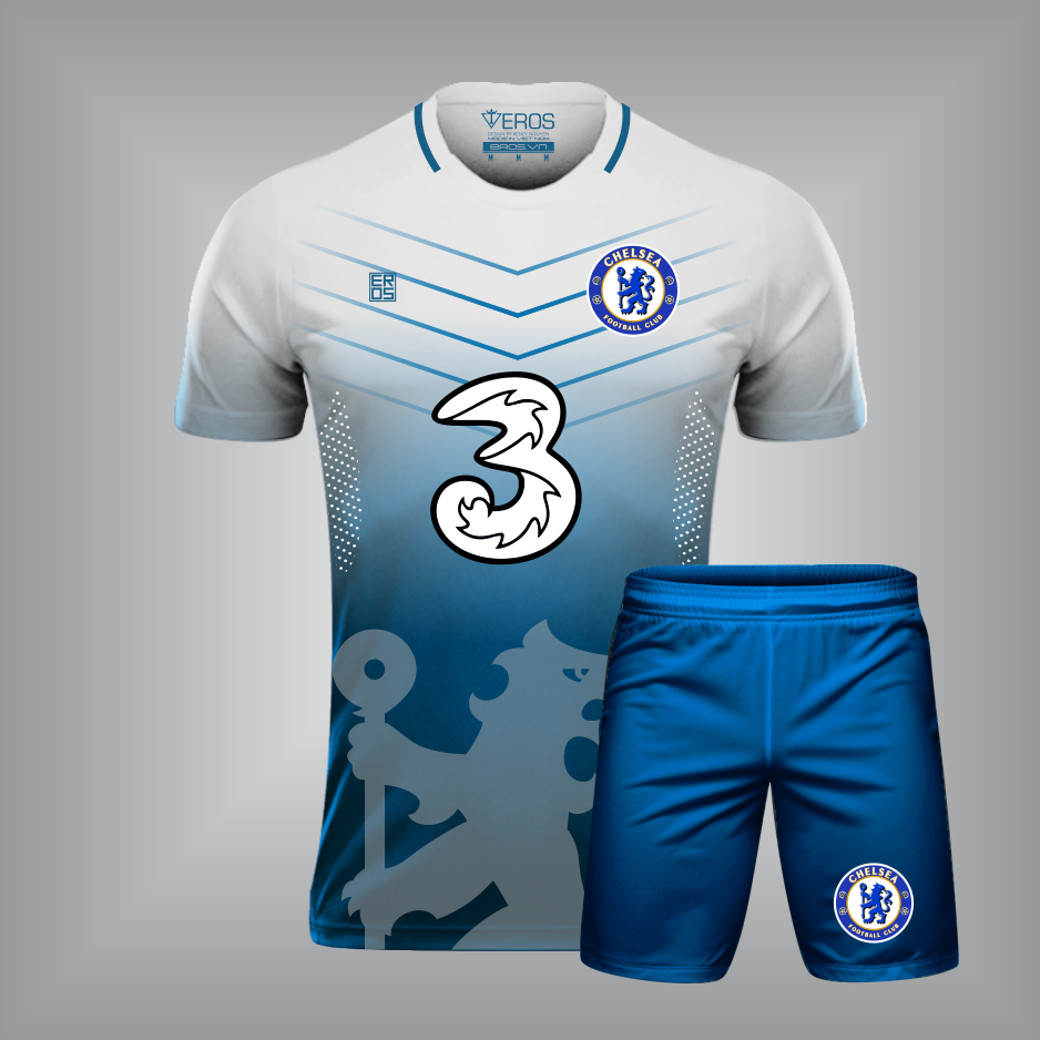 ÁO CLB CHELSEA T9 TRẮNG