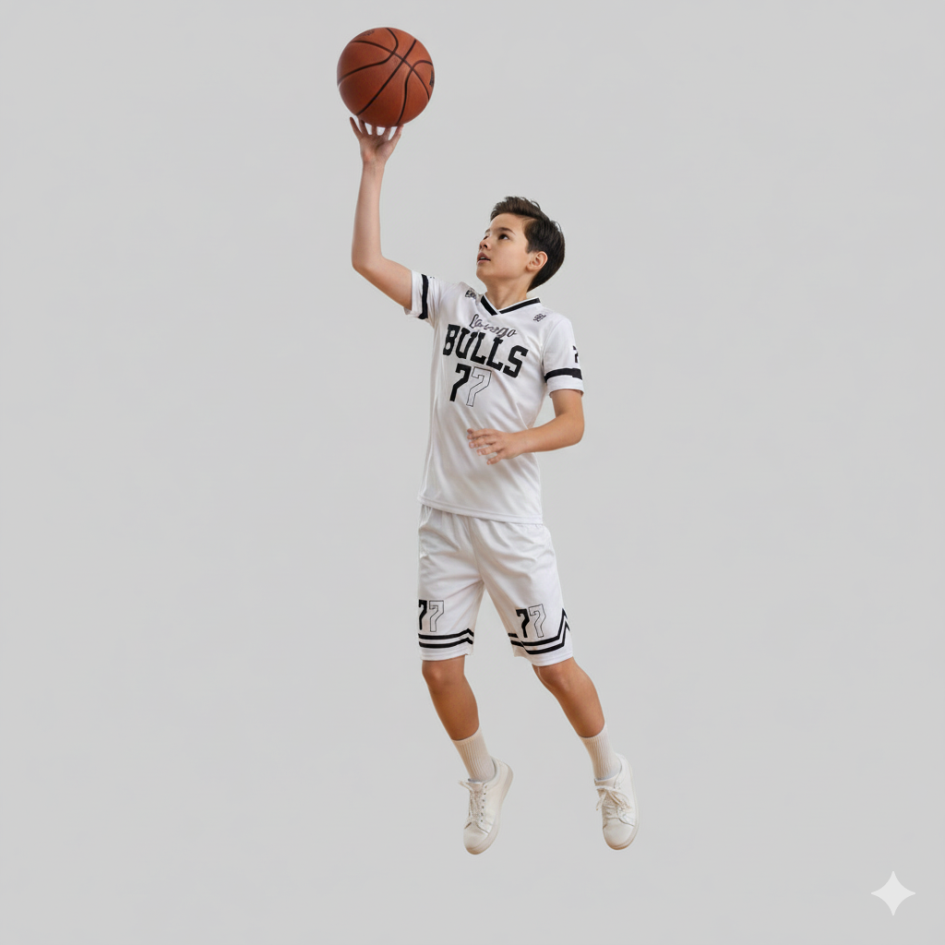 ĐỒ TRẺ EM- GĐ13 BULLS TRẮNG