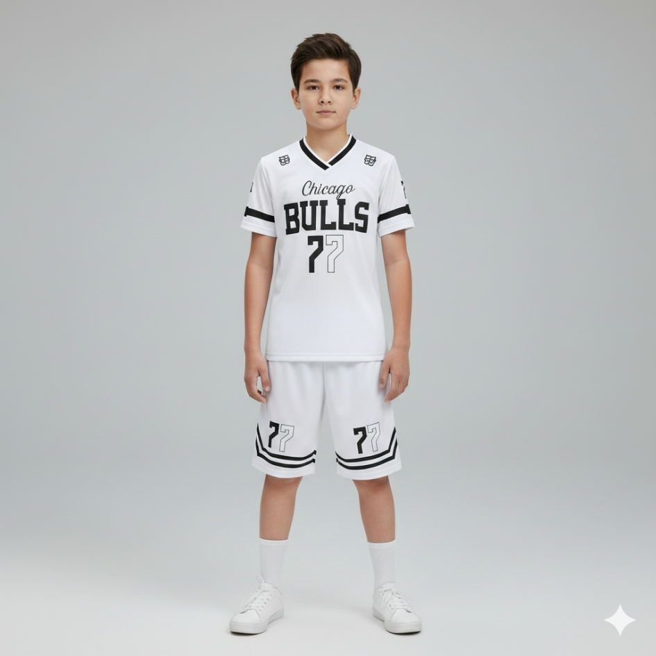 ĐỒ TRẺ EM- GĐ13 BULLS TRẮNG