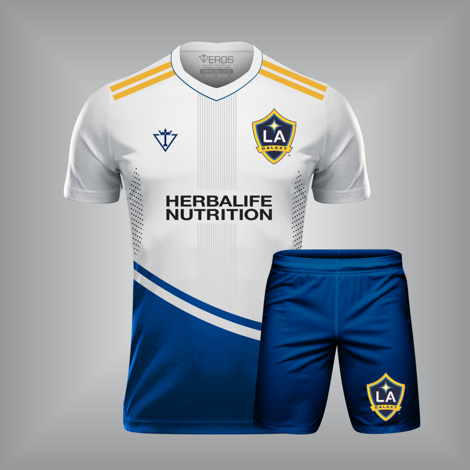 ĐỒ BÓNG ĐÁ LOS ANGELES GALAXY TRẮNG WIN 2