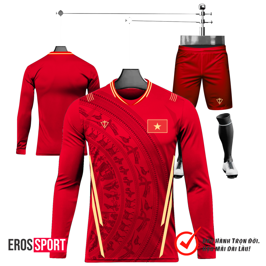 BST TAY DÀI ĐỒ THỂ THAO ĐÁ BÓNG