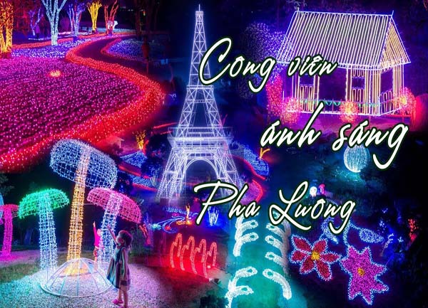 Khám phá công viên ánh sáng Pha Luông – Mộc Châu
