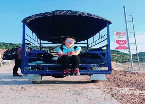 Phương tiện di chuyển ngoài đảo Cái Chiên