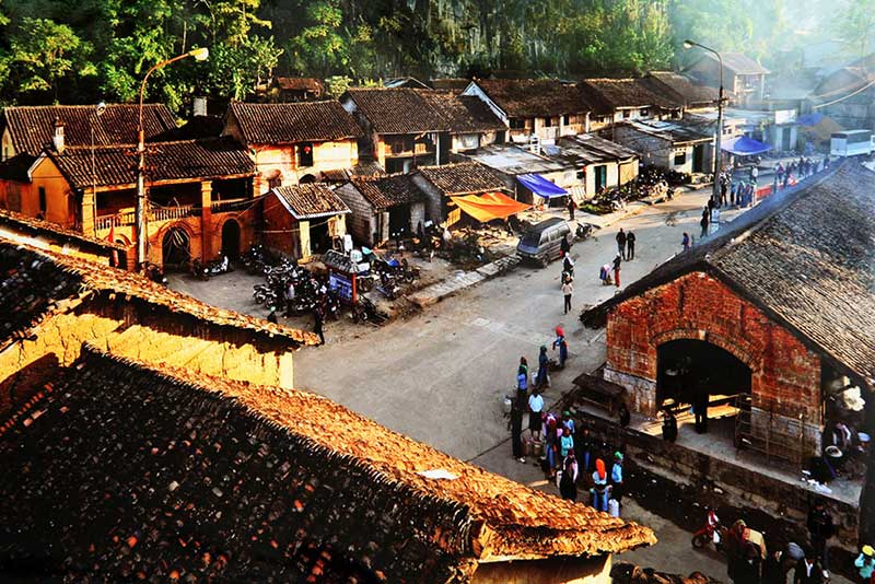 Bình yên với ngôi phố cổ giữa lòng cao nguyên đá Hà Giang