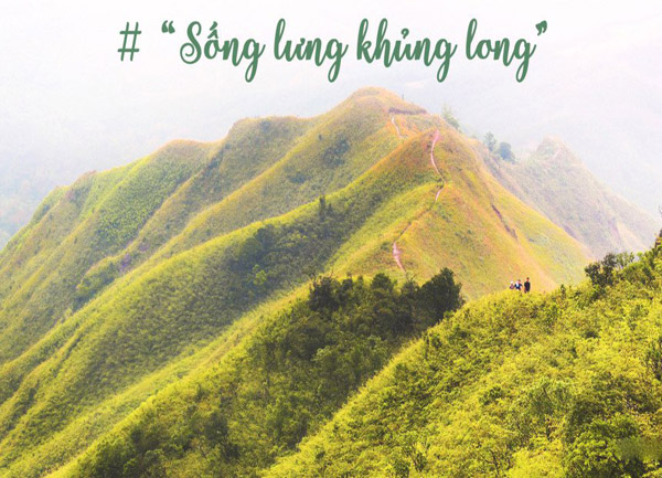 Đẹp mê mẩn với “sống lưng khủng long” ở Bình Liêu