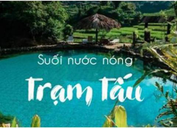 Suối nước nóng Trạm Tấu - điểm đến lý tưởng cho chuyến du lịch Yên Bái dịp 2/9 này