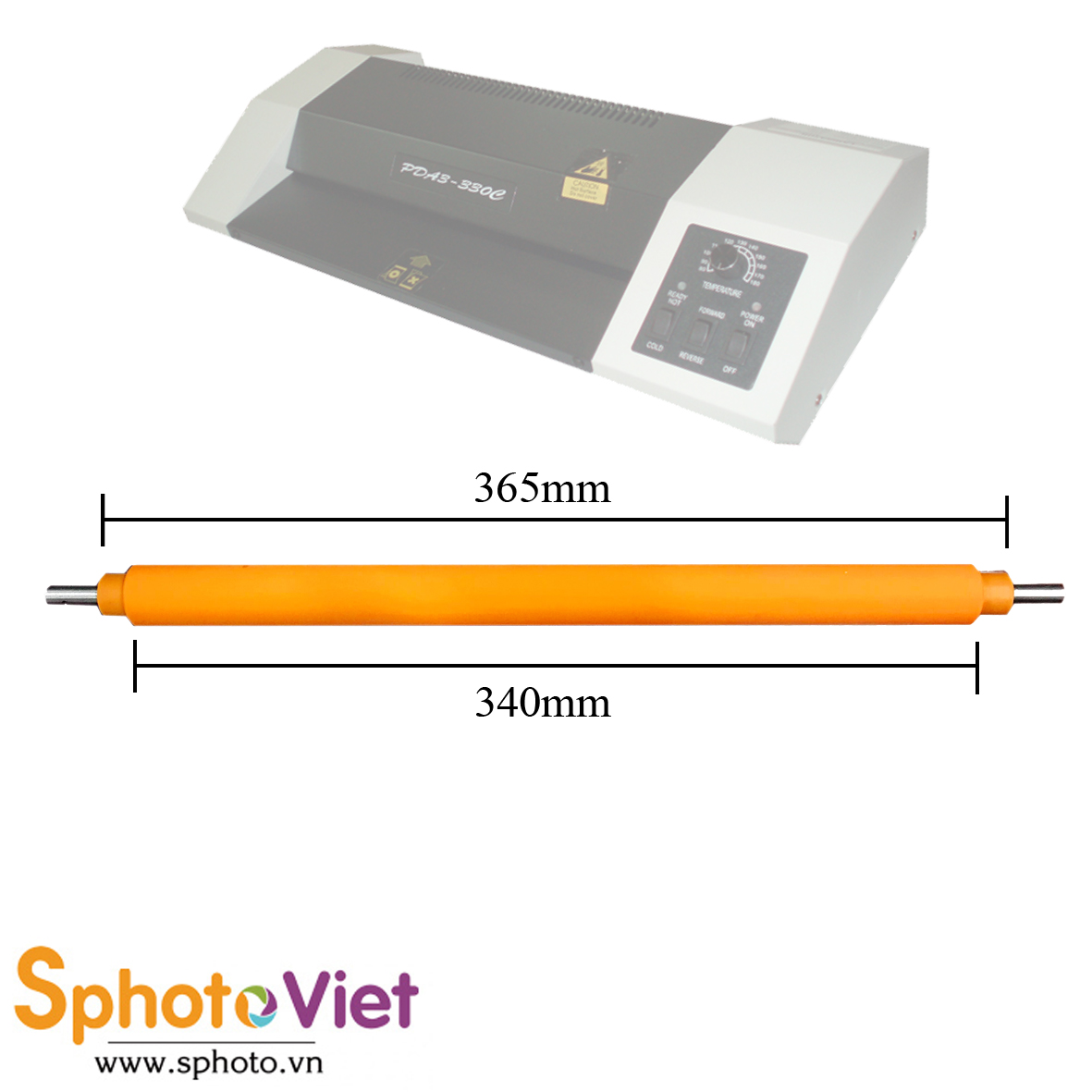 Rullo máy ép plastic PDA3 330C sphoto.vn