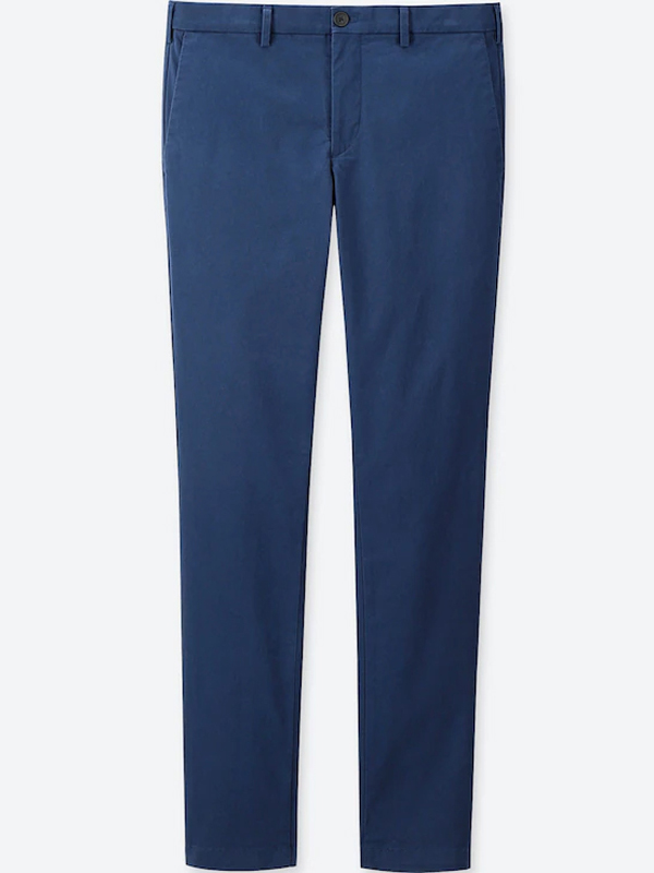 Navy Chino Pants — Neo Blue