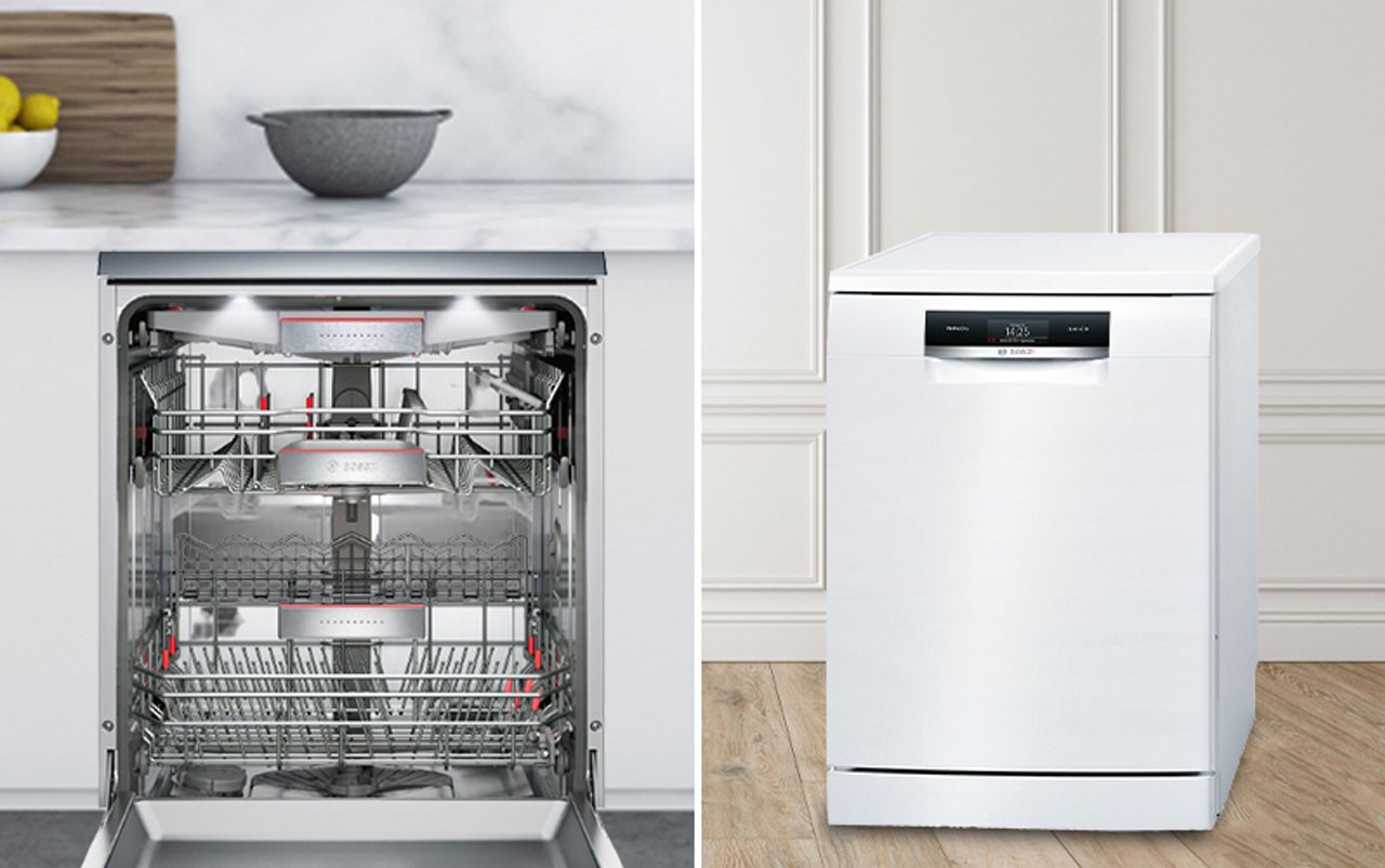 Máy rửa bát Bosch serie 8 SMS88TW02M sấy ZEOLITH Máy rửa bát Bosch serie 8 SMS88TW02M sấy ZEOLITH