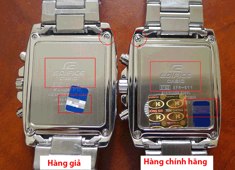 PHÂN BIỆT ĐỒNG HỒ CASIO CHÍNH HÃNG, KHÔNG CHÍNH HÃNG, HÀNG NHÁY PHÂN BIỆT ĐỒNG HỒ CASIO CHÍNH HÃNG, KHÔNG CHÍNH HÃNG, HÀNG NHÁY