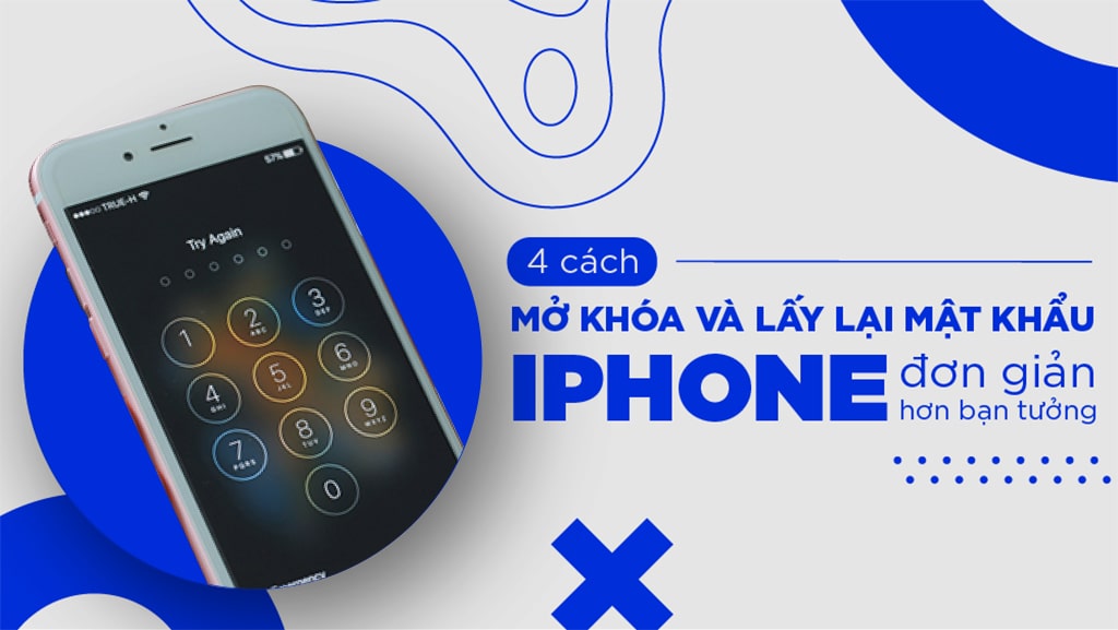 Mở khóa iPhone đơn giản