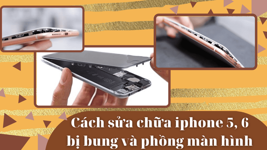 cách sửa chữa iphone bị hở màn hình