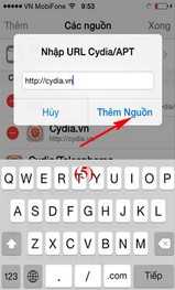 Cài đặt nguồn mới trên iphone