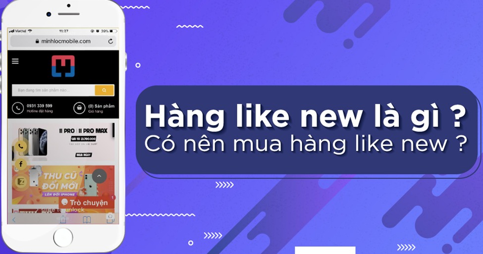 hàng like new là gì