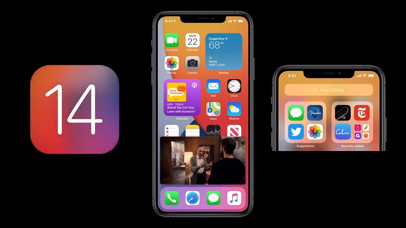 iphone có hệ điều hành ios 14