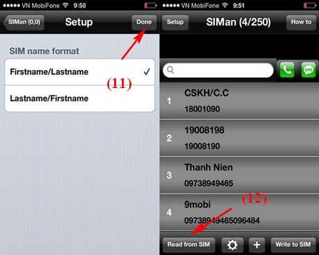 chuyển danh bạ từ iphone jailbreak sang sim