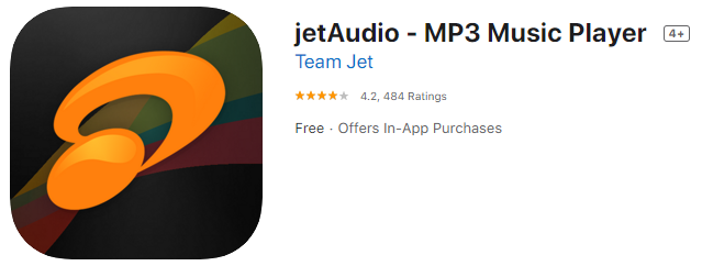 Phần mềm nghe nhạc trên iPhone JetAudio