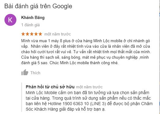 Khách hàng nói gì khi mua sản phẩm Minh Lộc Mobile