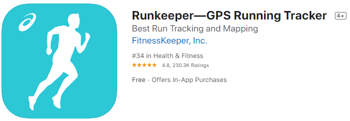 Runkeeper - GPS Running Tracker ứng dụng chạy bộ cho iPhone