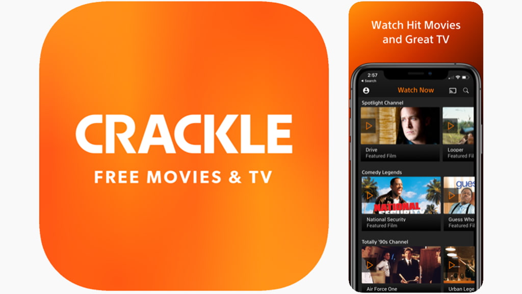 cách tải video về máy iPhone với Crackle