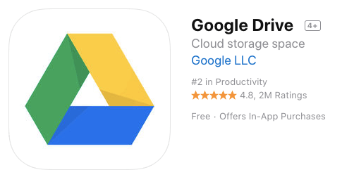 tải video trên google drive