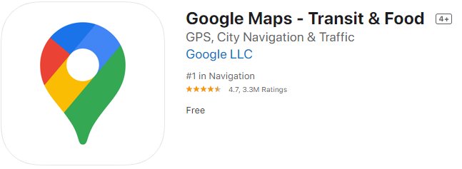 phần mềm chỉ đường tốt nhất google maps