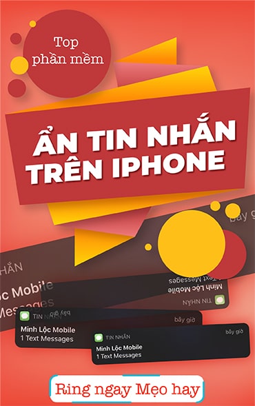 Phần mềm ẩn tin nhắn iPhone