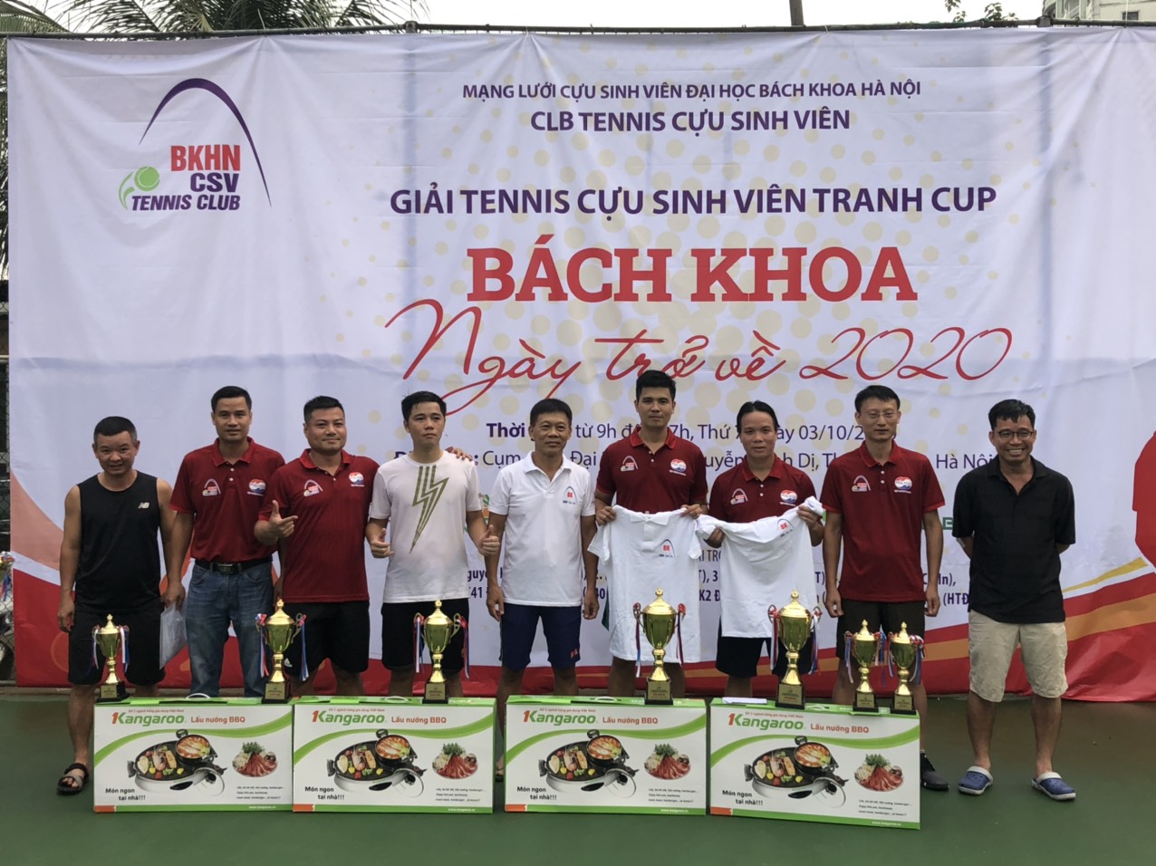 GIẢI TENNIS BÁCH KHOA - NGÀY TRỞ VỀ 2020