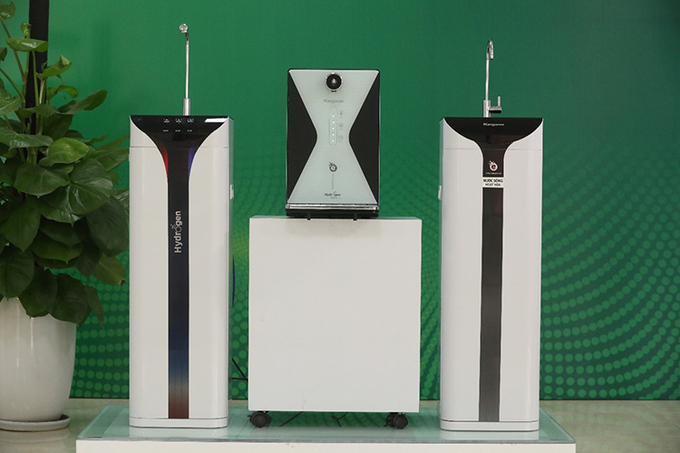 Kangaroo ra mắt bộ 3 máy lọc nước Hydrogen ion kiềm mới