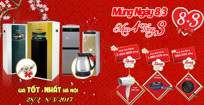 Mùng 8 tháng 3 - Mua 1 Được 3