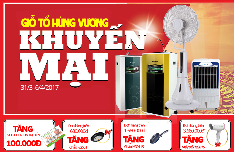 Giỗ tổ Hùng Vương - Tuần vàng khuyến mại